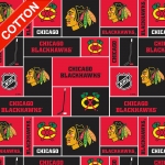 Chicago Blackhawks NHL Cotton Fabric	